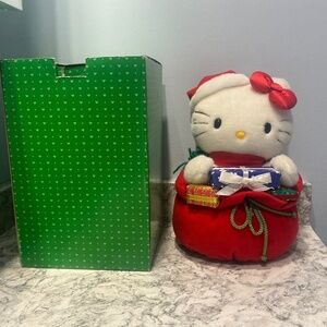 Vintage 2000 Sanrio Hello Kitty in Santa's Sack 19 Melodies *Does not Dance*